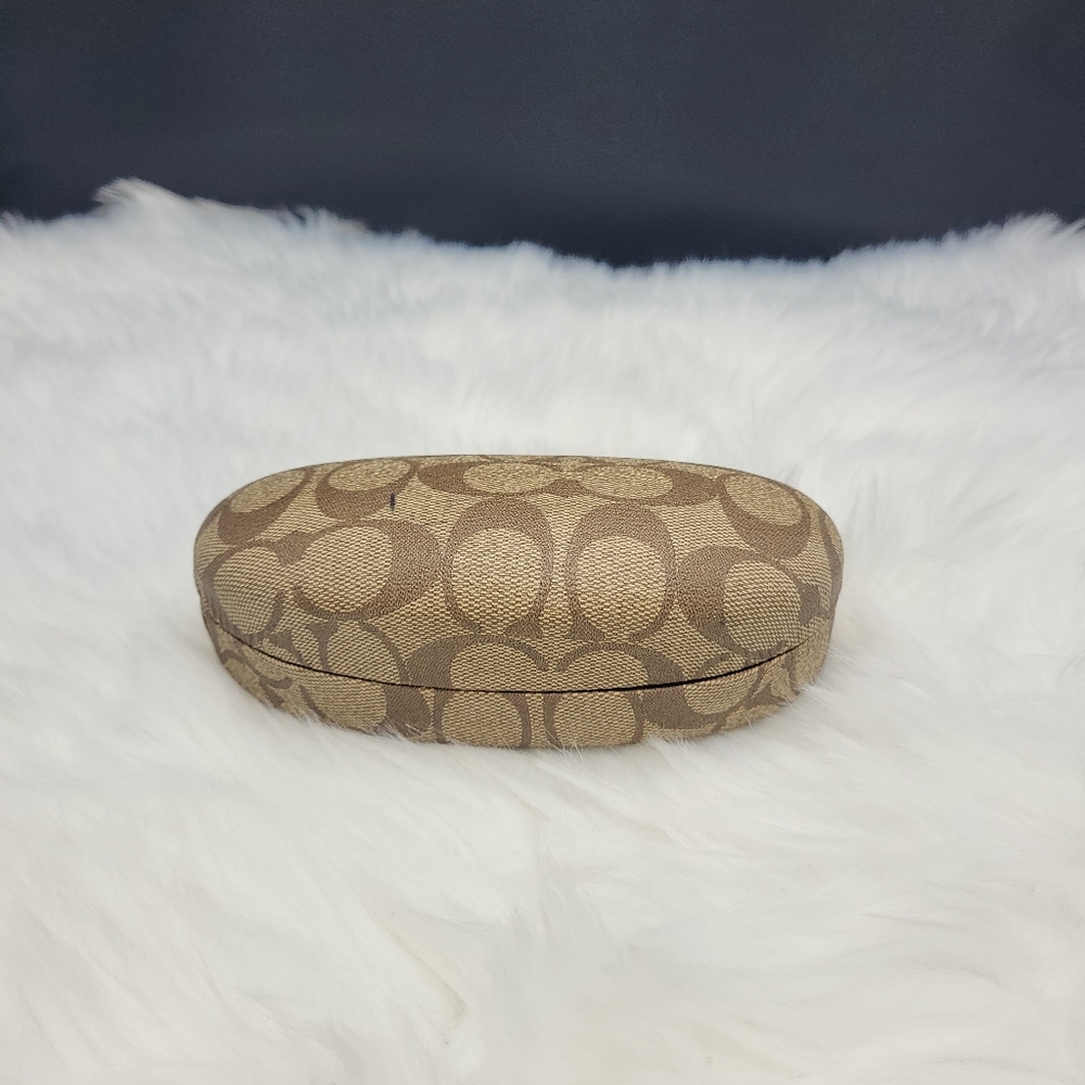 Coach Elegant Tan Sunglasses Case